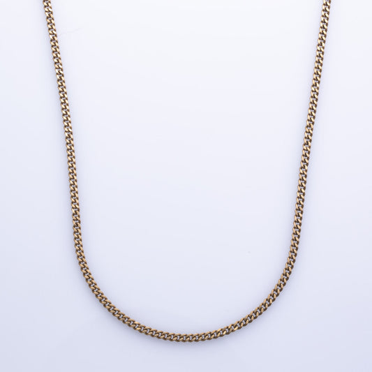 10k Yellow Gold Curb Chain | 24 |