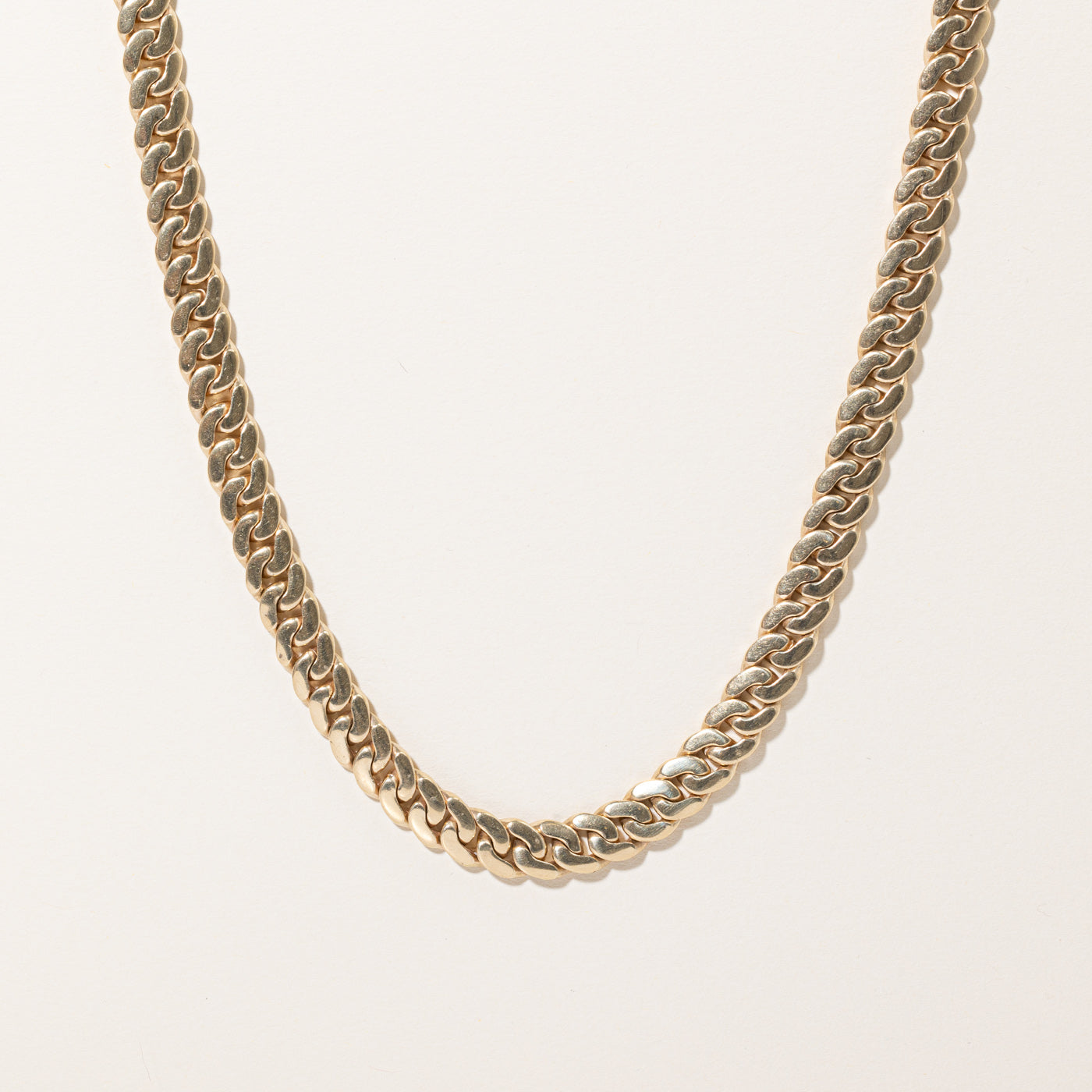10k Yellow Gold Cuban Link Chain | 25 |