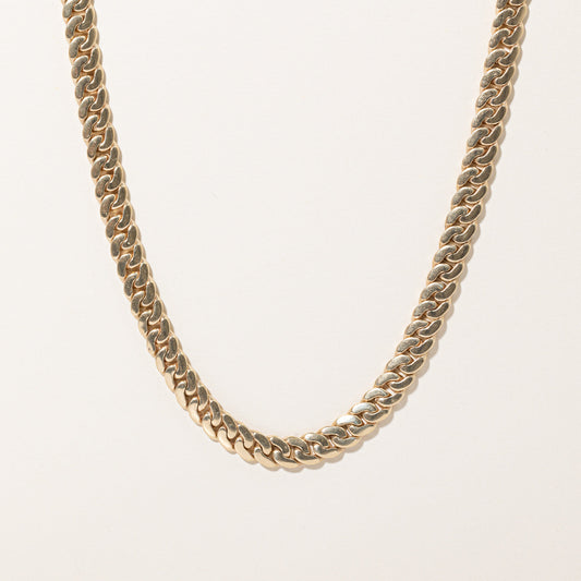 10k Yellow Gold Cuban Link Chain | 25 |