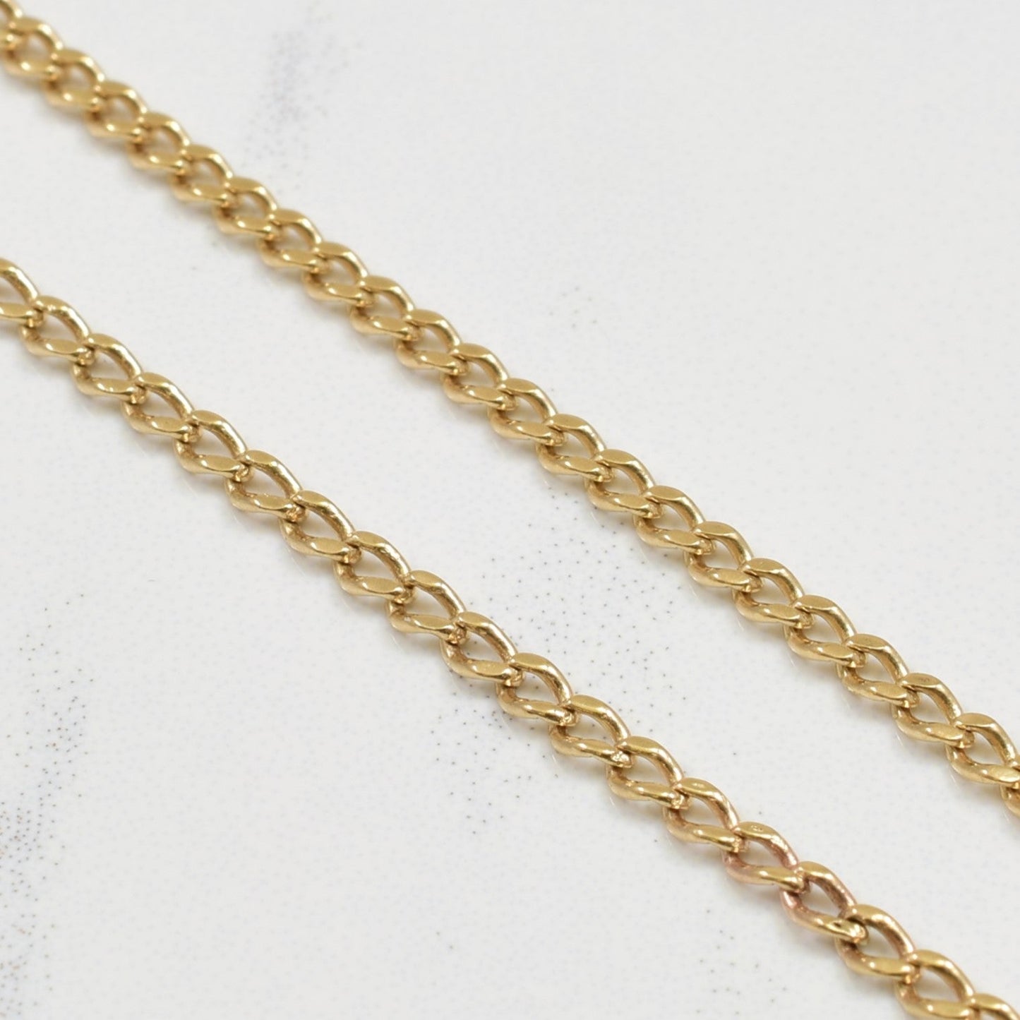 10k Yellow Gold Curb Chain | 27.50 |