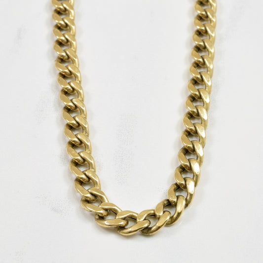 10k Yellow Gold Curb Chain | 22.50 |