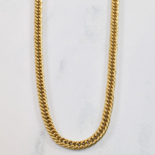10k Yellow Gold Curb Chain | 20 |