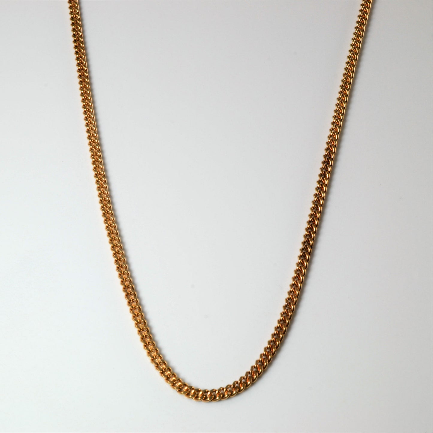 10k Yellow Gold Curb Chain | 22 |