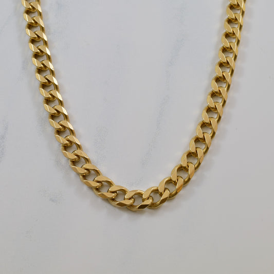 10k Yellow Gold Curb Chain | 22.75 |