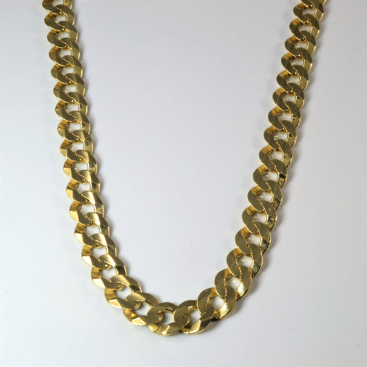 10k Yellow Gold Curb Chain | 22 |