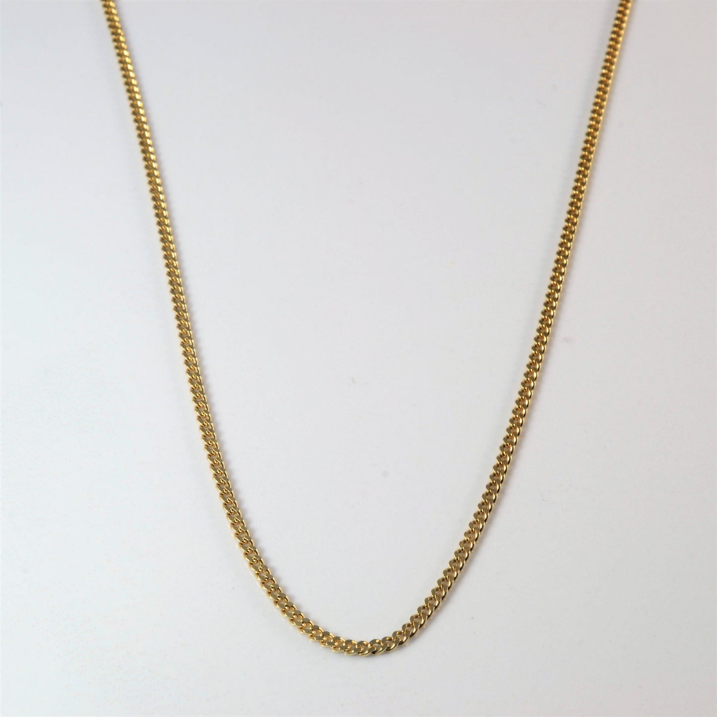 10k Yellow Gold Curb Chain | 20 |