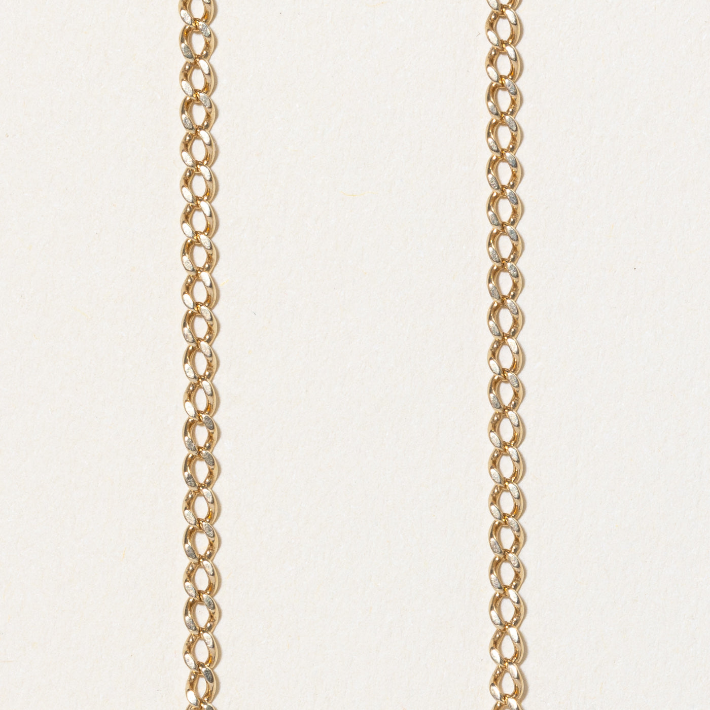 10k Yellow Gold Curb Chain | 24 |