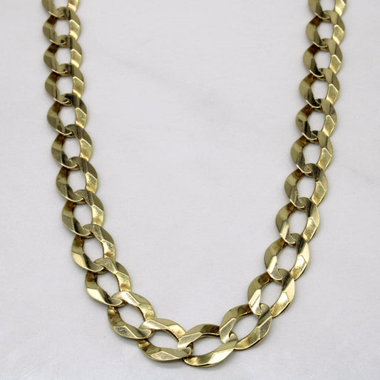 10k Yellow Gold Cuban Link Chain | 25 |