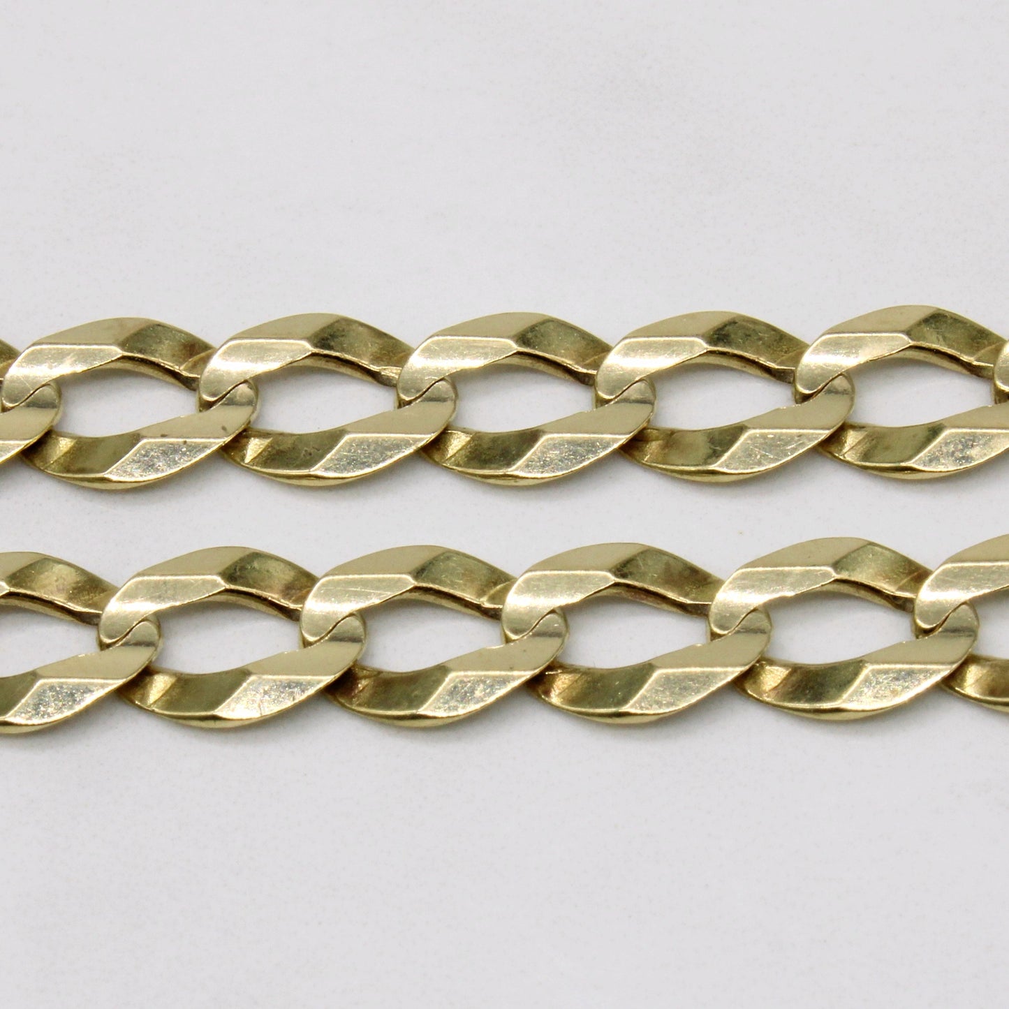 10k Yellow Gold Cuban Link Chain | 25 |