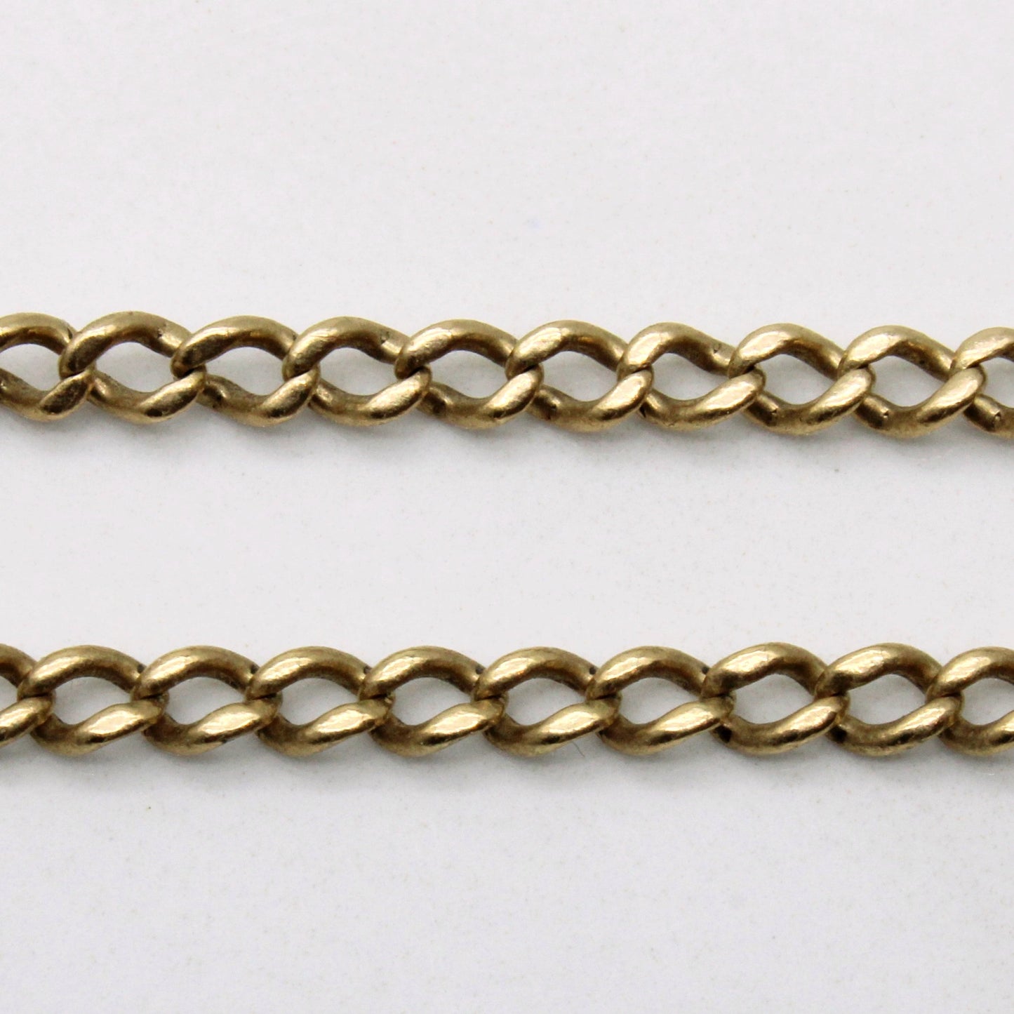 10k Yellow Gold Curb Chain | 28 |
