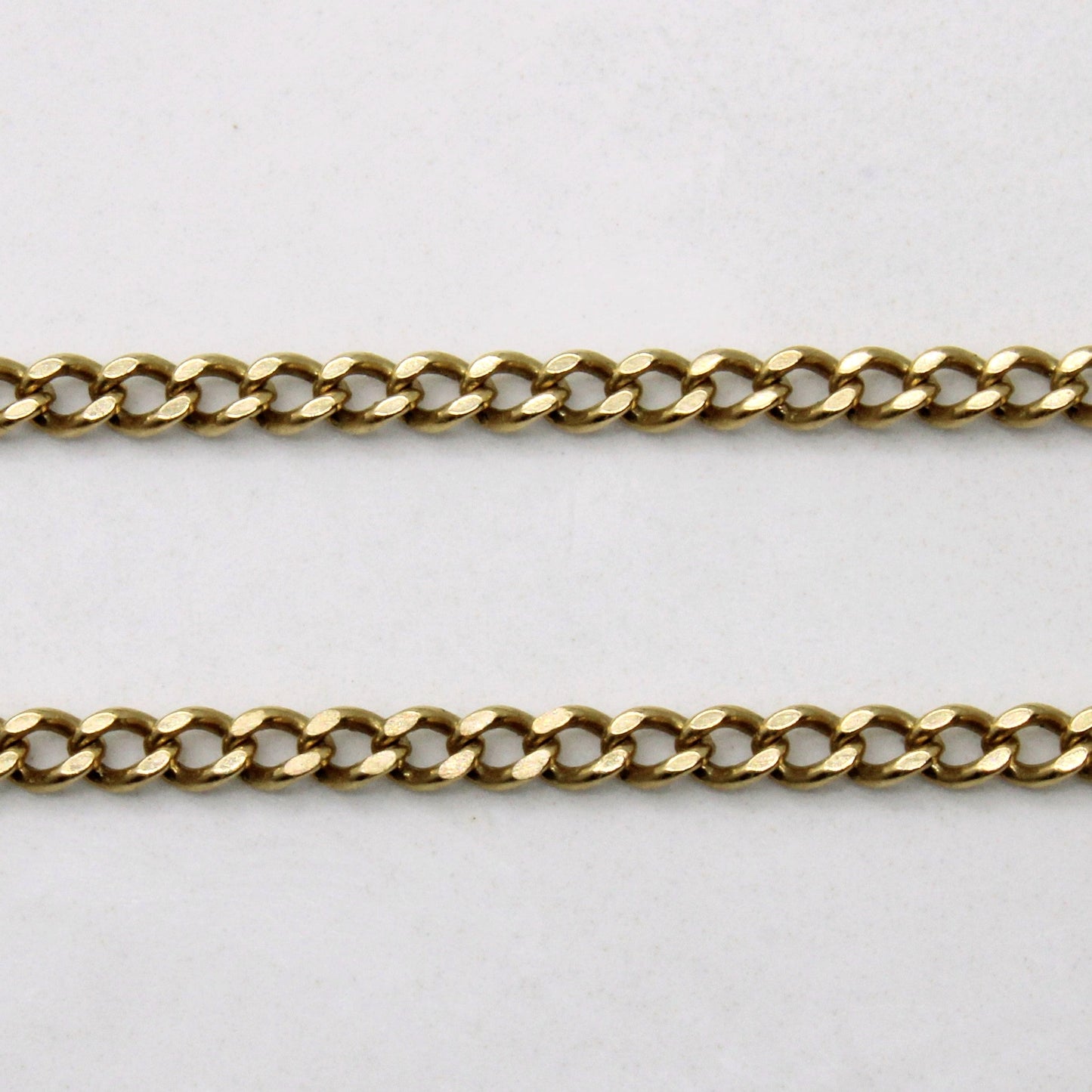 10k Yellow Gold Curb Chain | 24 |