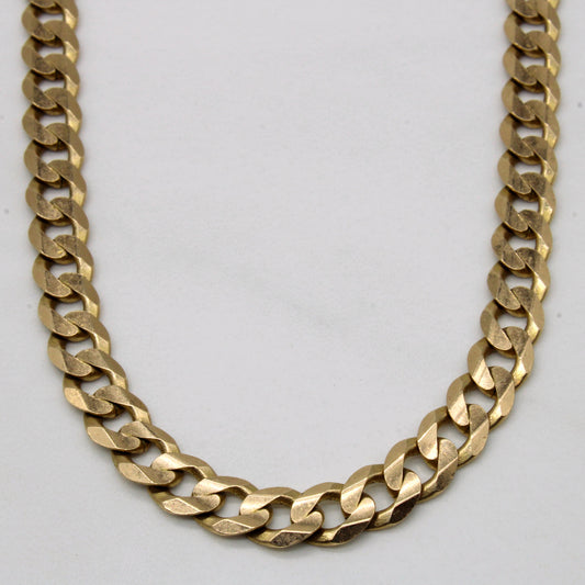 10k Yellow Gold Cuban Link Chain | 23 |