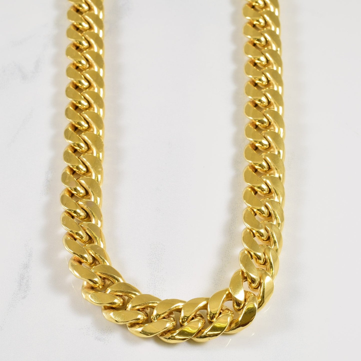 10k Yellow Gold Curb Chain | 28 |
