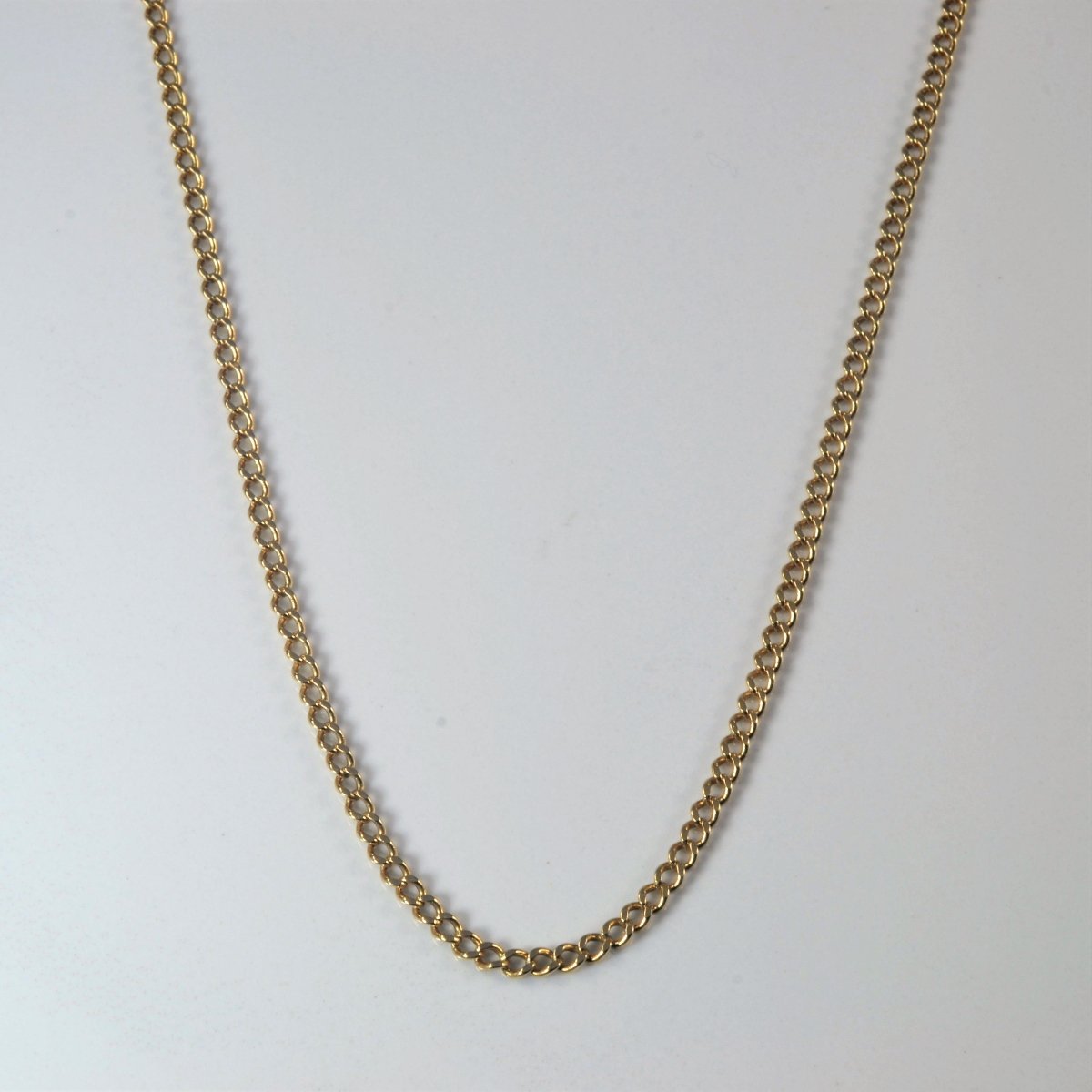 10k Yellow Gold Curb Chain | 24 |