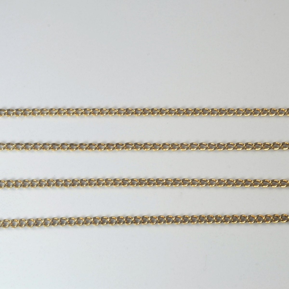 10k Yellow Gold Curb Chain | 24 |