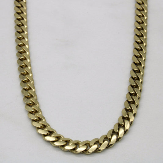 10k Yellow Gold Cuban Chain | 24 |