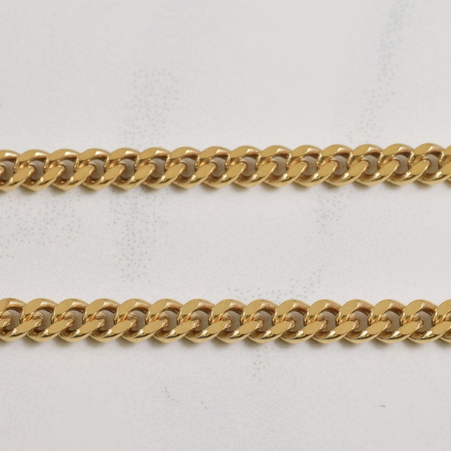 10k Yellow Gold Curb Chain | 24.5 |