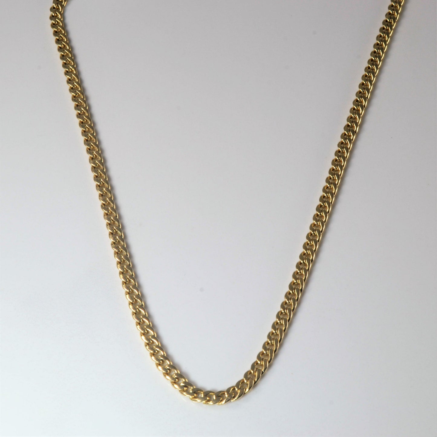 10k Yellow Gold Curb Chain | 28 |