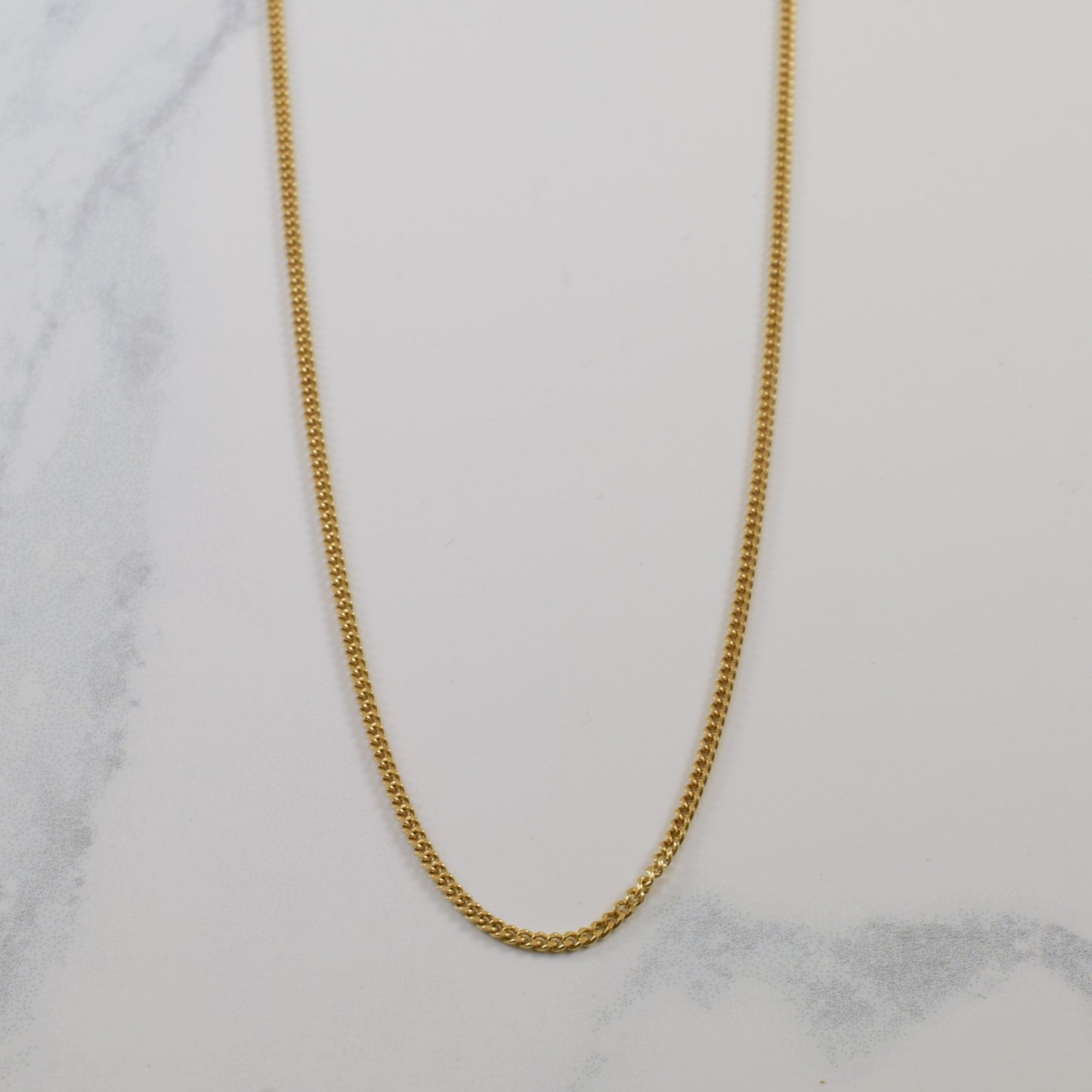 10k Yellow Gold Curb Chain | 31 |