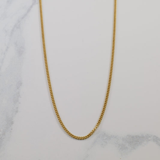 10k Yellow Gold Curb Chain | 31 |
