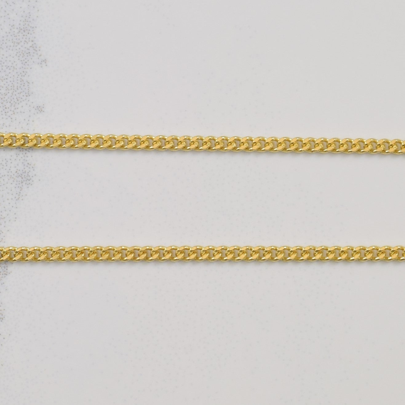10k Yellow Gold Curb Chain | 16 |