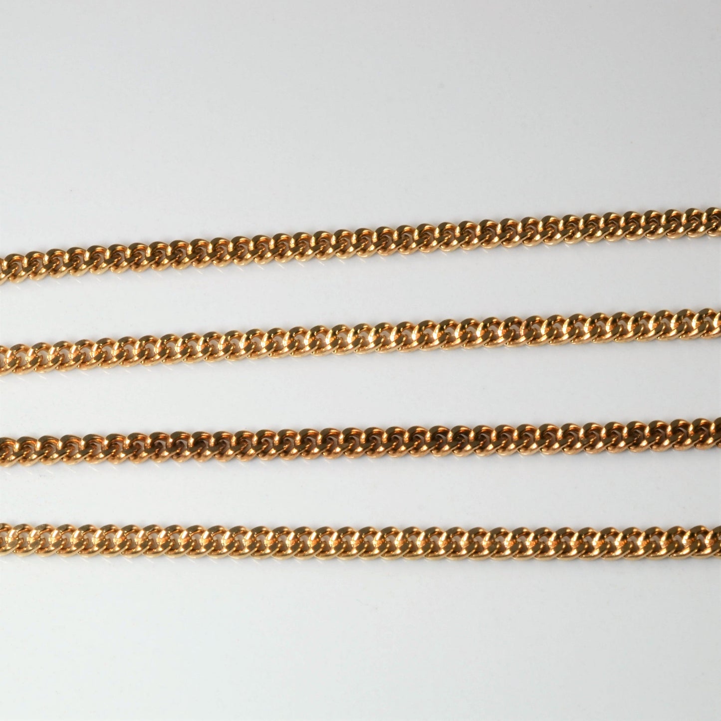 10k Yellow Gold Curb Chain | 22 |