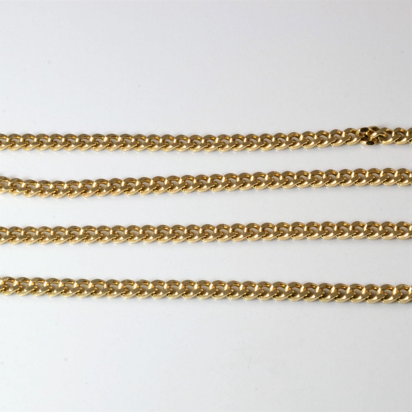 10k Yellow Gold Curb Chain | 20|