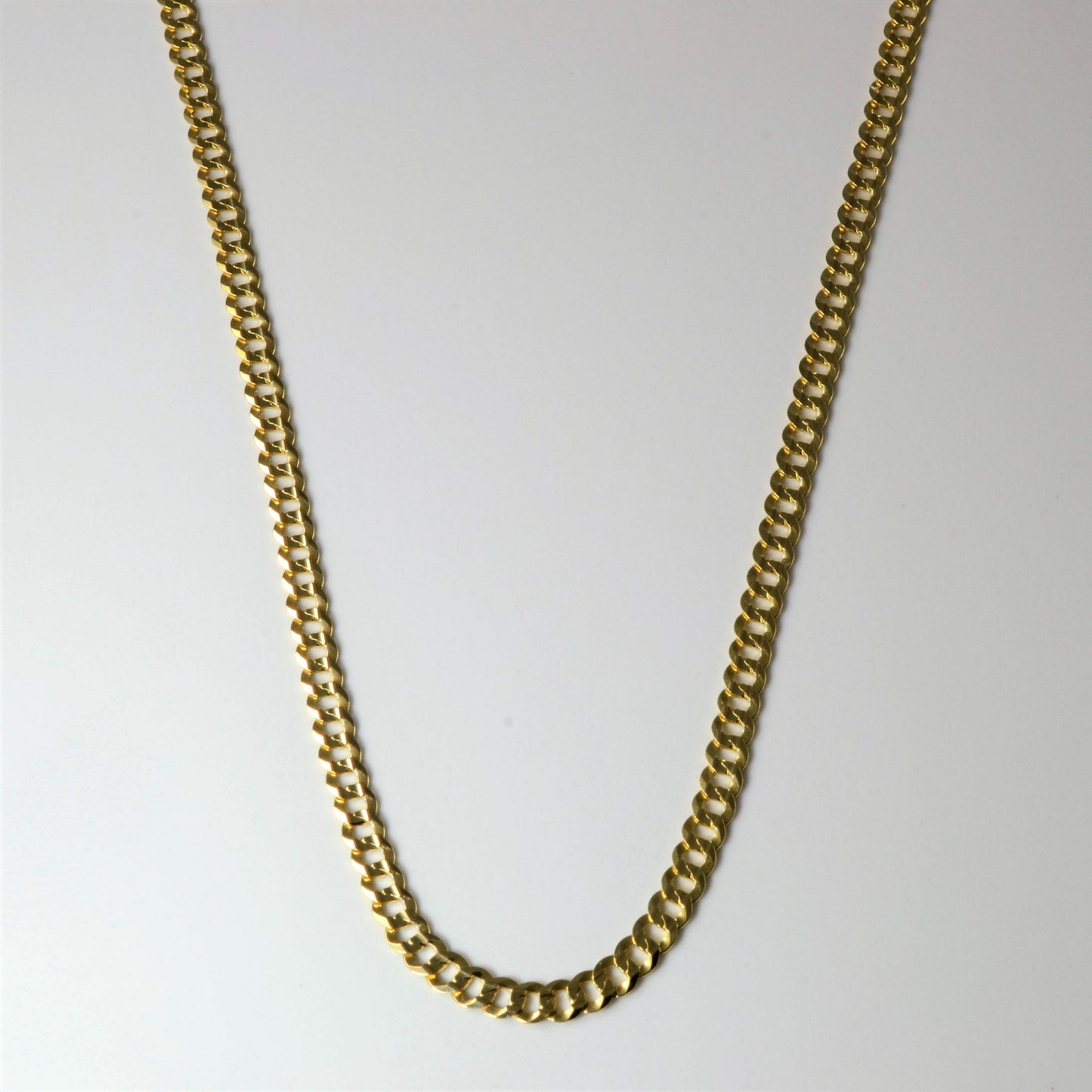 10k Yellow Gold Curb Chain | 20 |