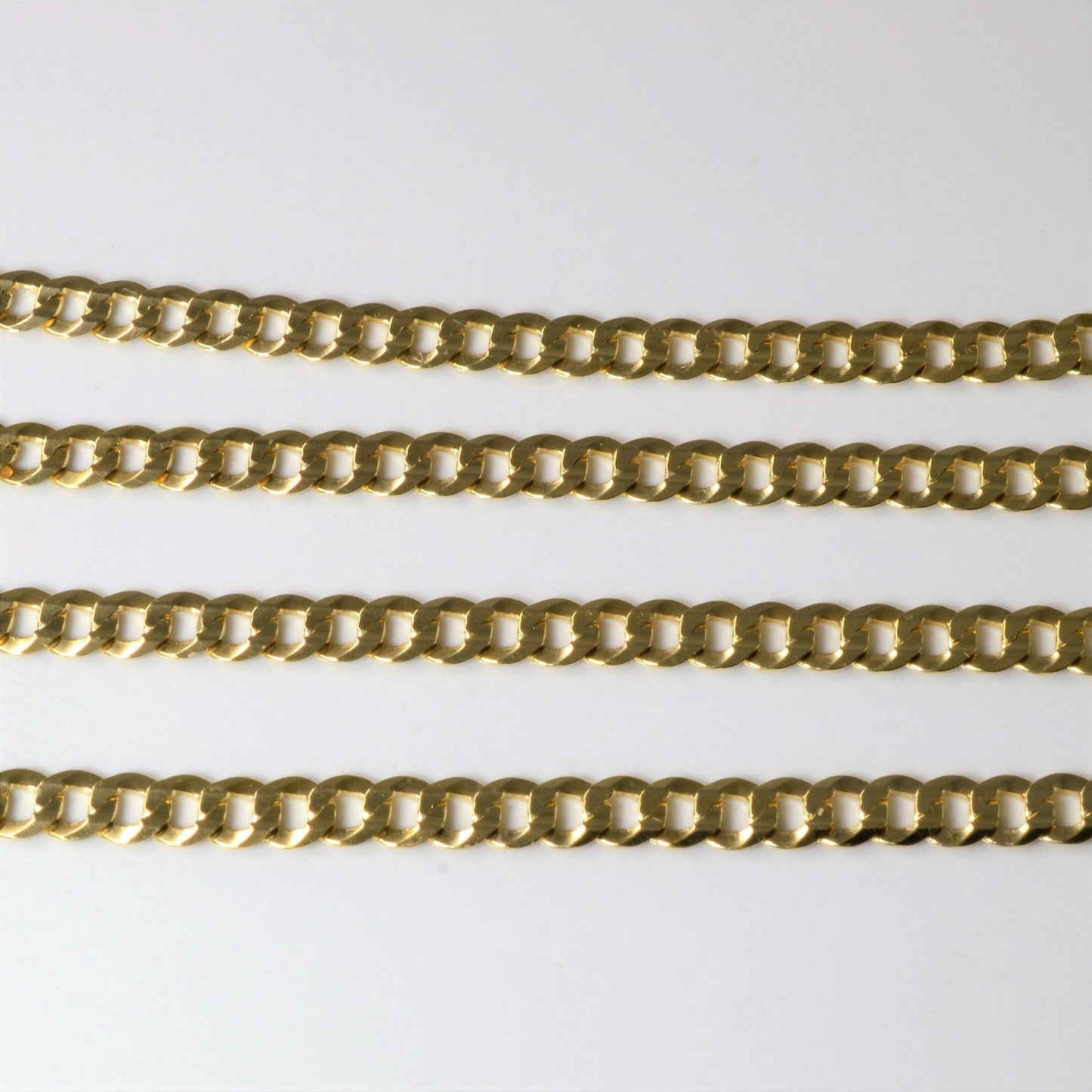 10k Yellow Gold Curb Chain | 20 |