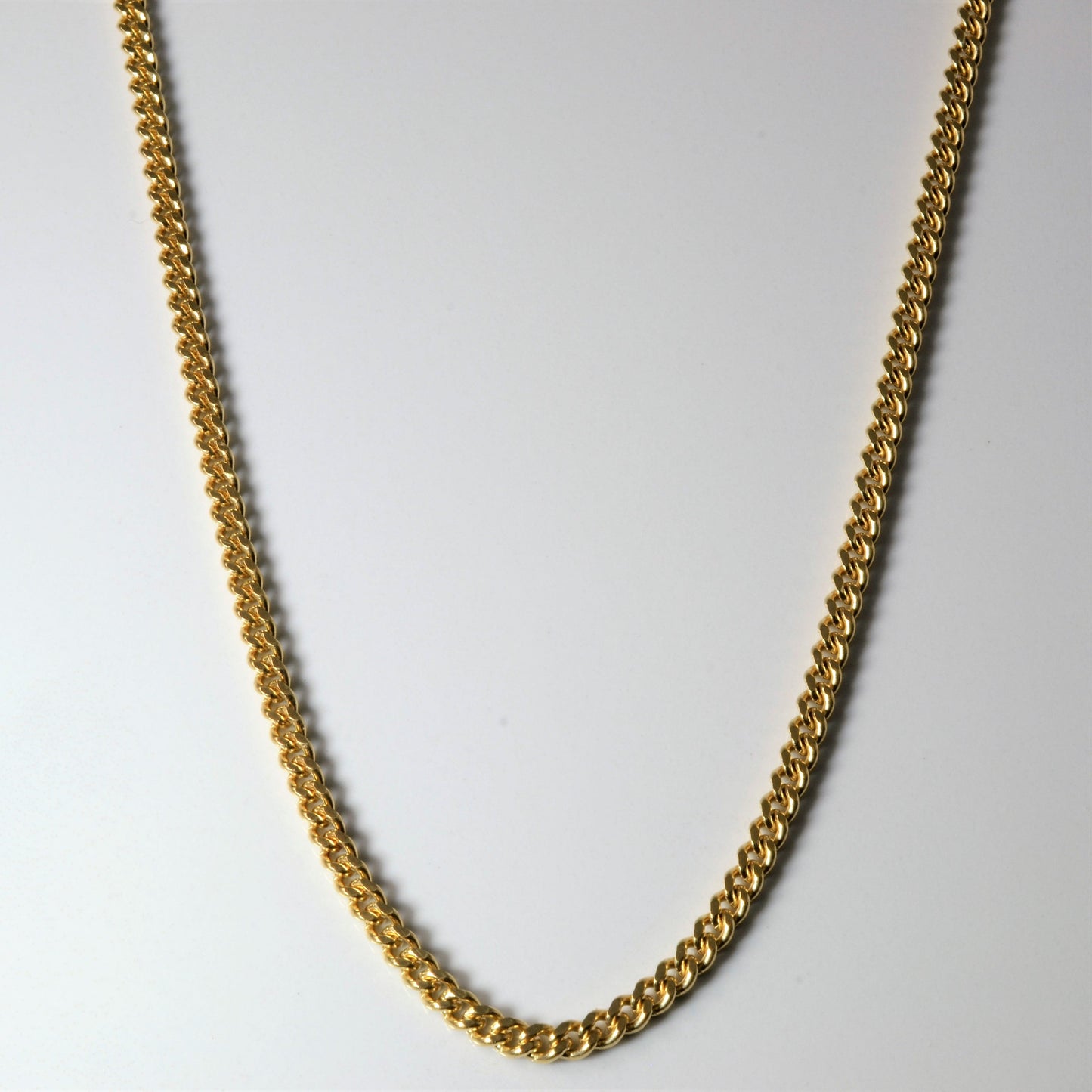 10k Yellow Gold Curb Chain | 28 |