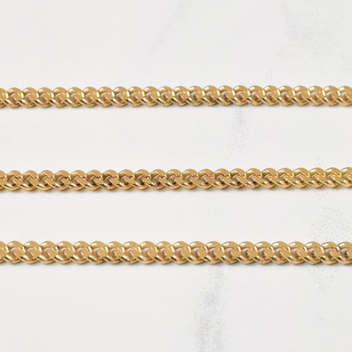 10k Yellow Gold Curb Chain | 20 |