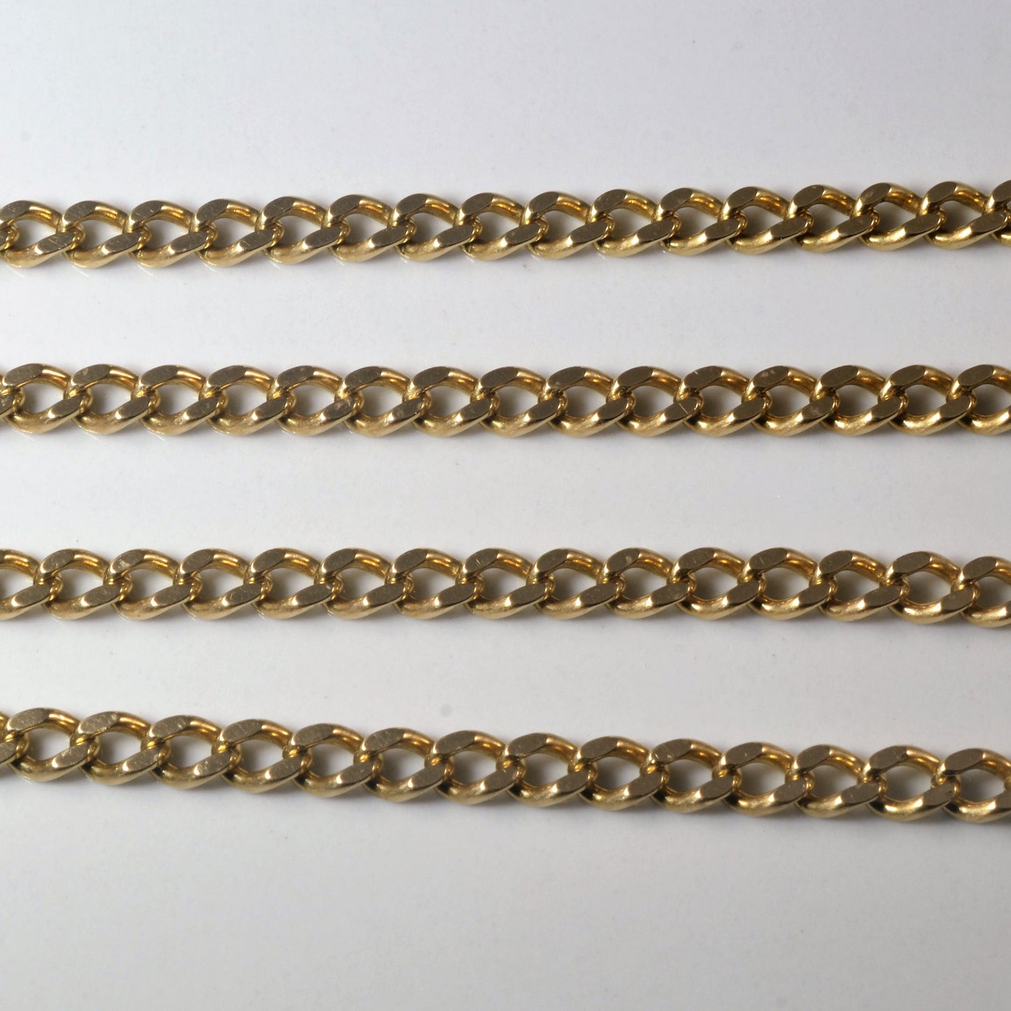 10k Yellow Gold Curb Chain | 23 |
