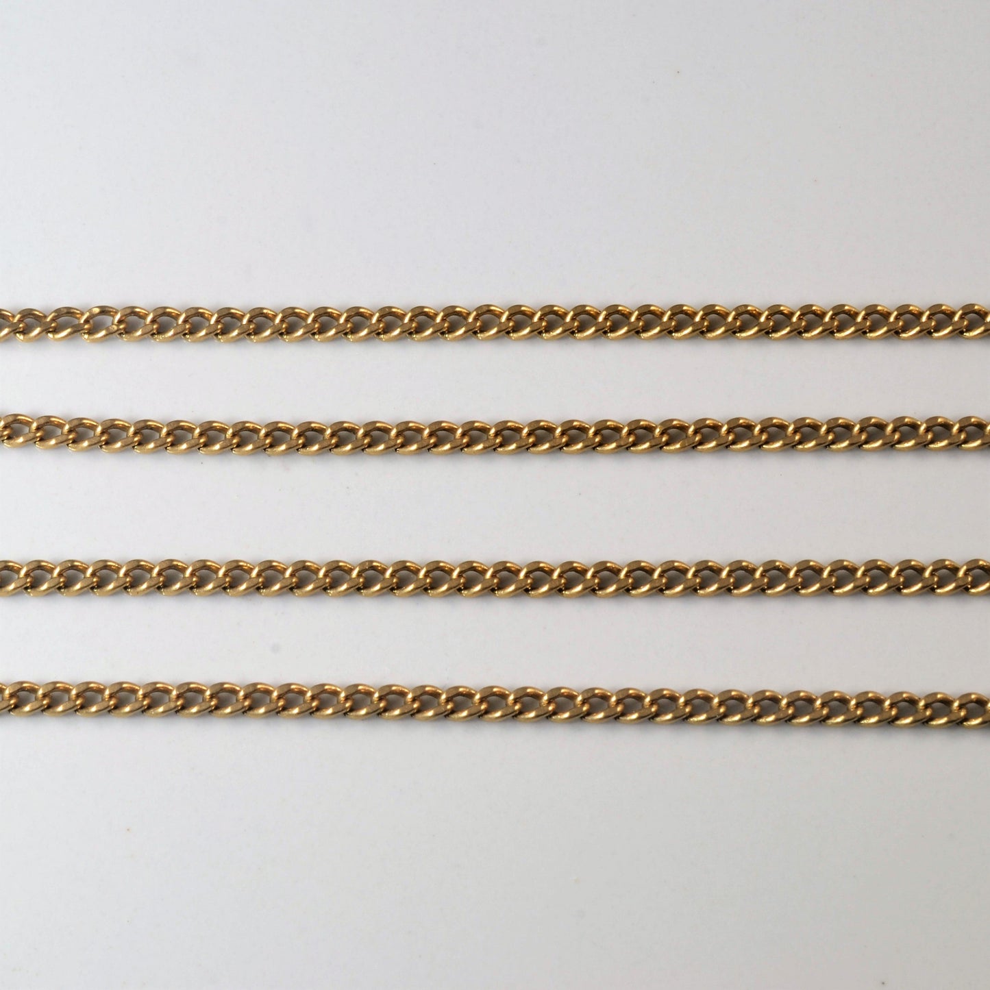 10k Yellow Gold Curb Chain | 24 |