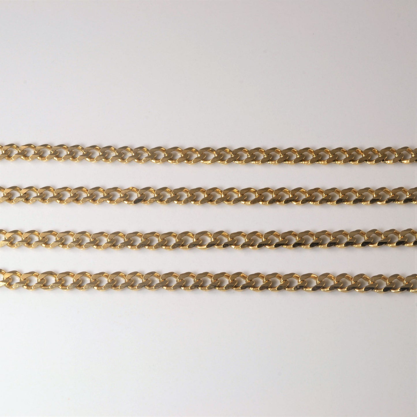 10k Yellow Gold Curb Chain | 21 |