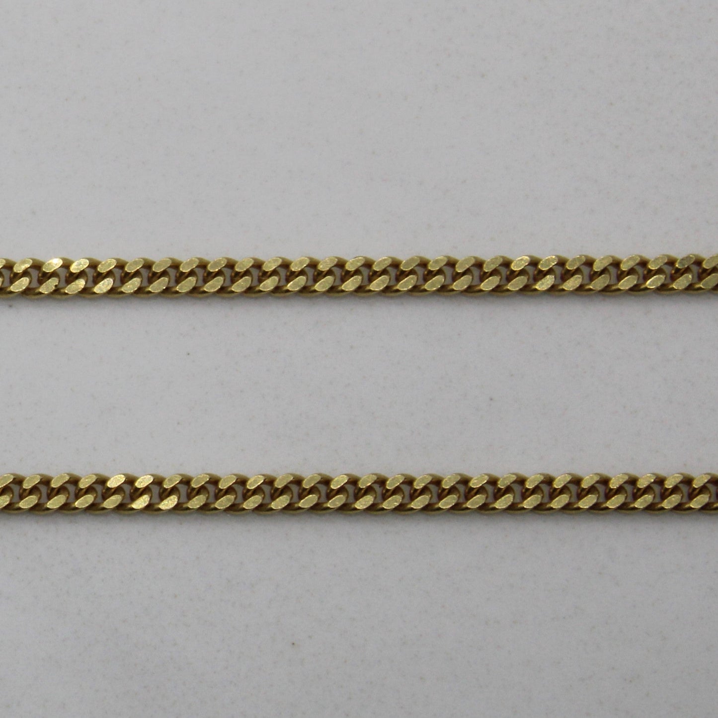 10k Yellow Gold Curb Chain | 26 |