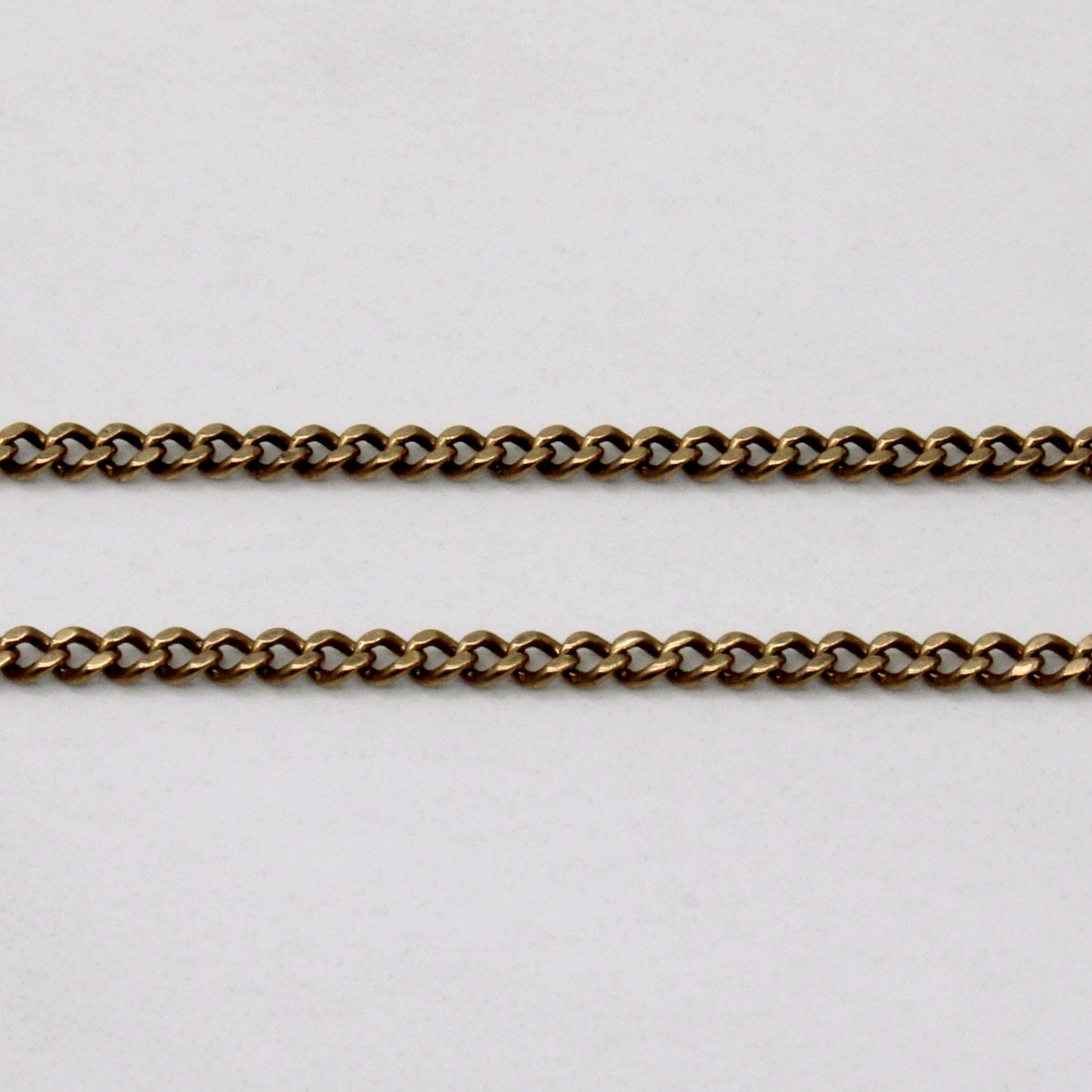 10k Yellow Gold Curb Chain | 28 |