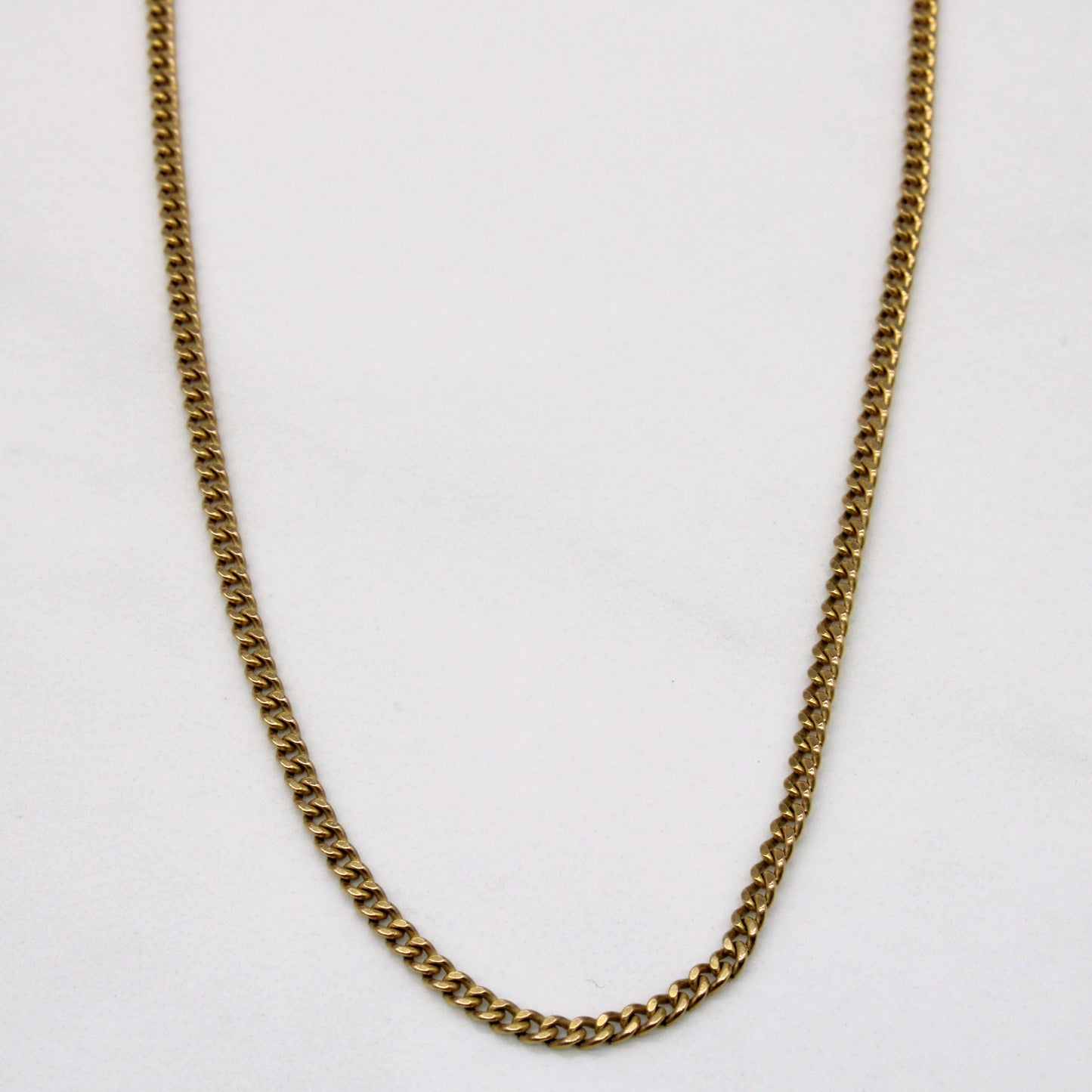 10k Yellow Gold Cuban Link Chain | 18 |