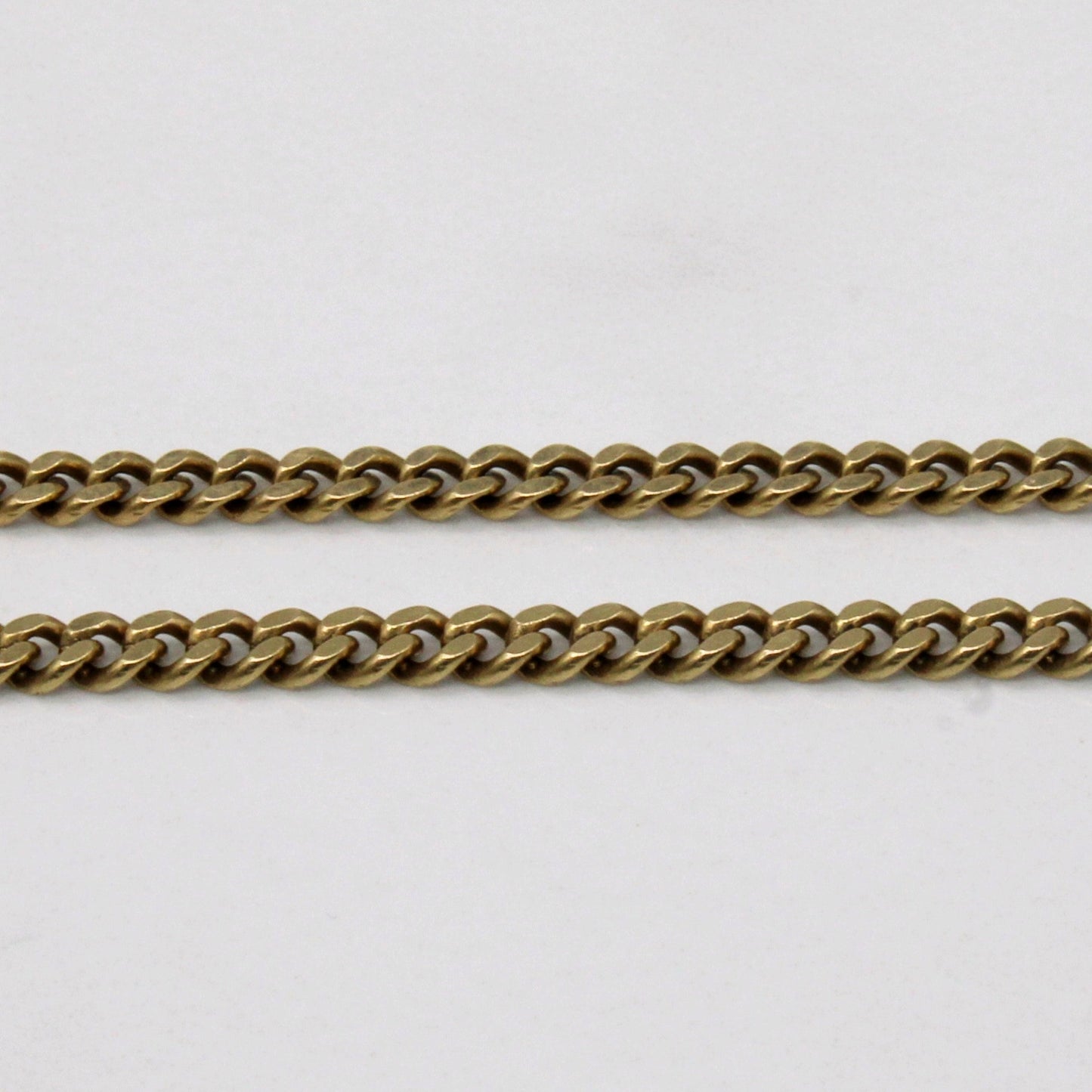 10k Yellow Gold Cuban Link Chain | 21 |