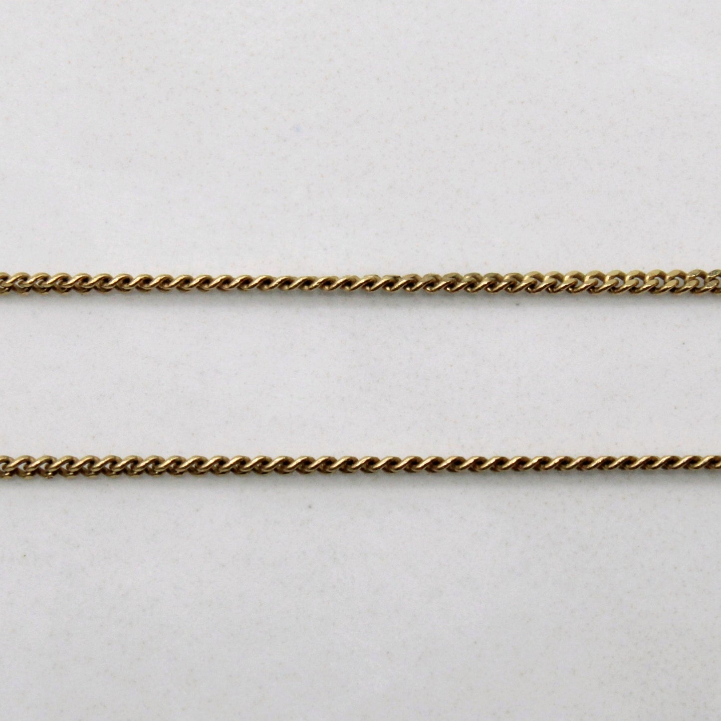 10k Yellow Gold Curb Chain | 16 |