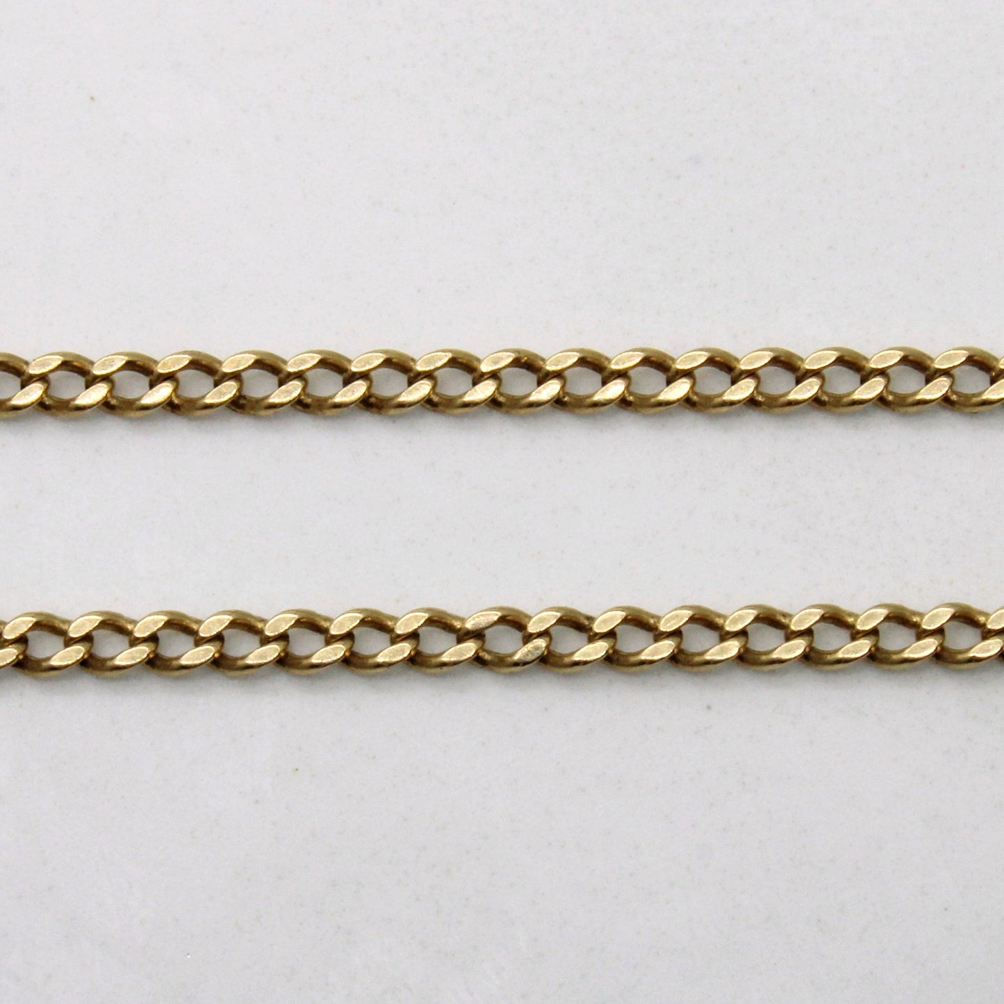 10k Yellow Gold Curb Chain | 26 |