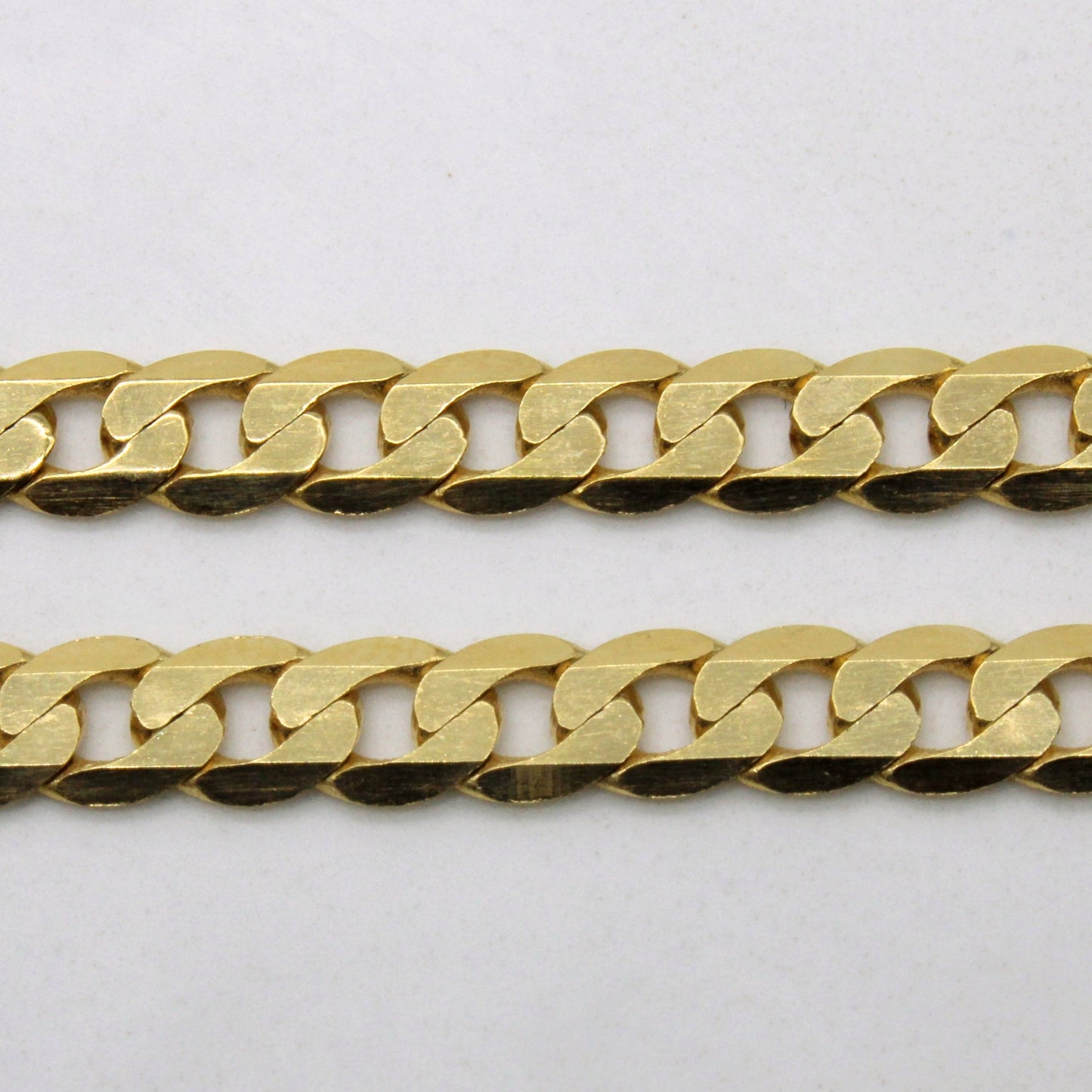 10k Yellow Gold Curb Chain | 22 |