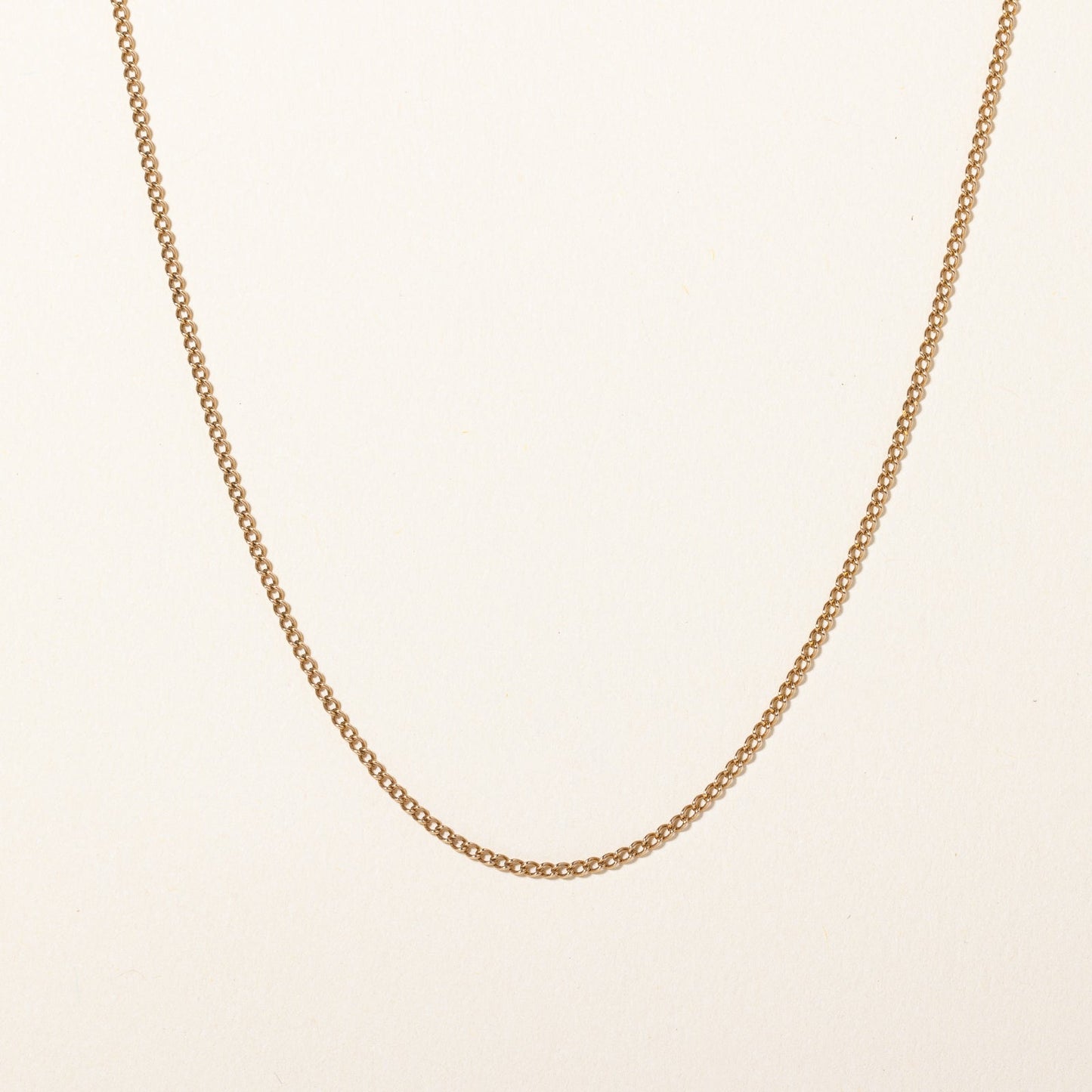 10k Yellow Gold Cuban Link Chain | 16 |