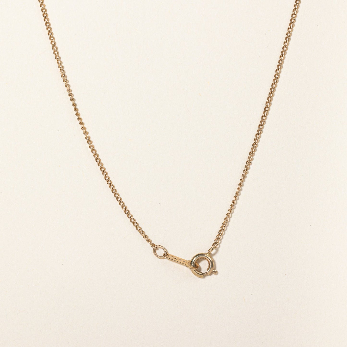 10k Yellow Gold Cuban Link Chain | 16 |